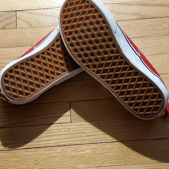 Red Vans - Picture 4 of 5